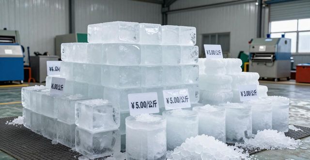 潍坊食用冰块多少钱 良臣制冰厂最新报价
